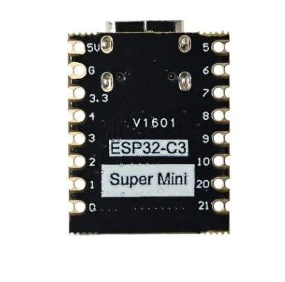 ESP32-C3 Super Mini Development Board with Berg Pins (Unsoldered) | WiFi & Bluetooth RISC-V Microcontroller for IoT & Arduino Projects