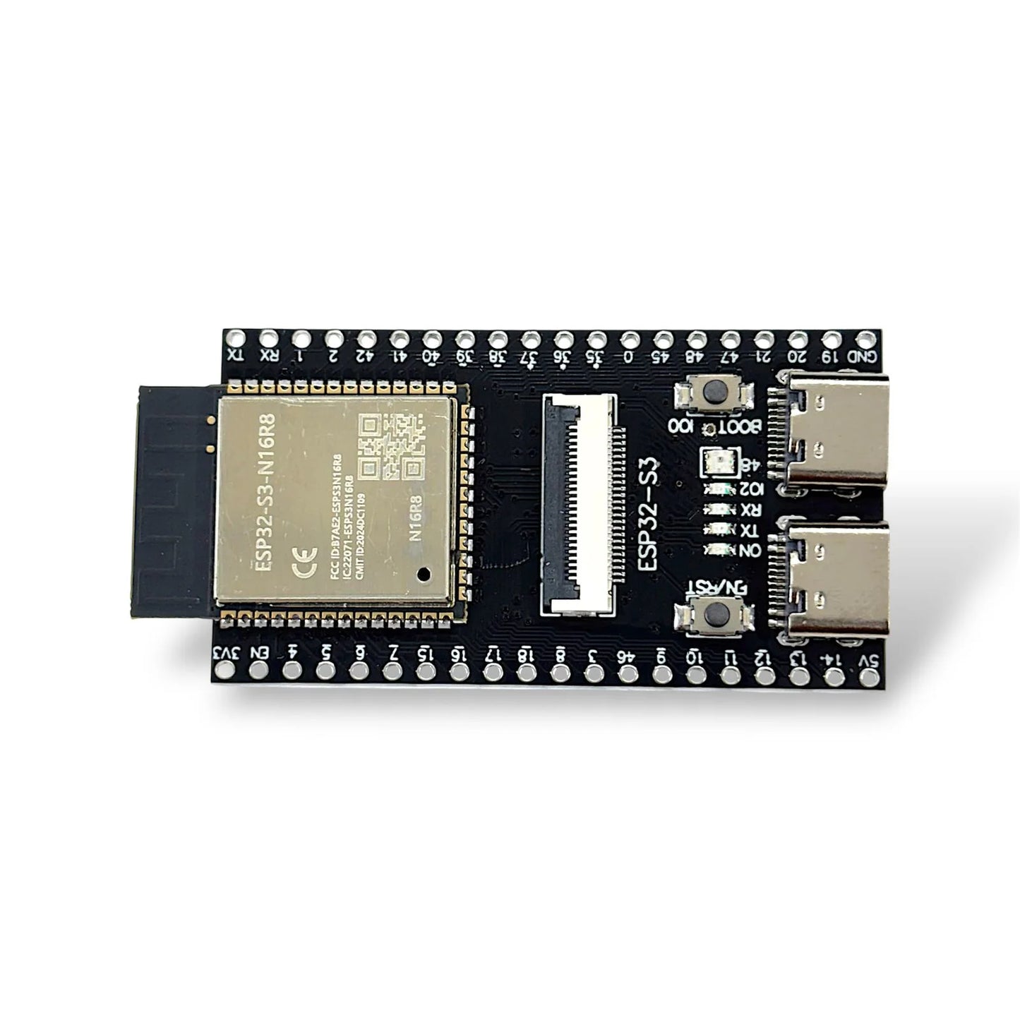 ESP32-S3 CAM Development Board N16R8 | WiFi Bluetooth Module with Camera & Dual Type-C Port for AI, IoT & DIY Projects