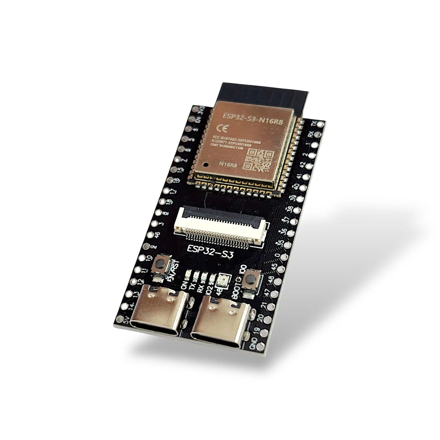 ESP32-S3 CAM Development Board N16R8 | WiFi Bluetooth Module with Camera & Dual Type-C Port for AI, IoT & DIY Projects