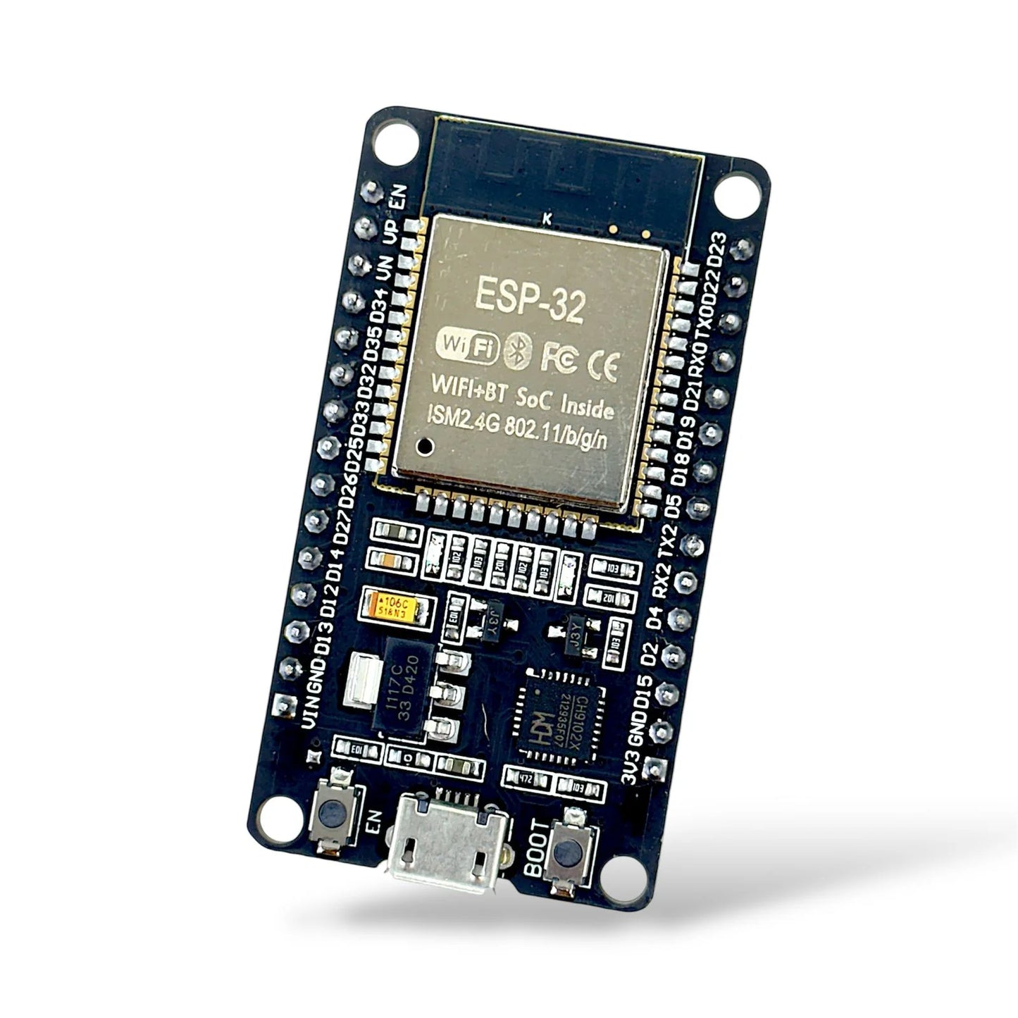 ESP32 WiFi + Bluetooth Module | ESP32 DEVKITV1 Dual-Core 32-bit MCU | IoT, Robotics & Wireless Communication Development Board