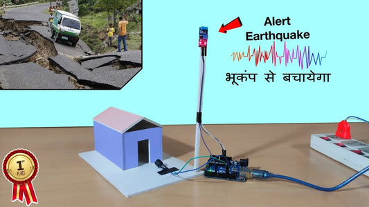 Earthquake Detection Project | Inspire Award Project | Science Project Kit