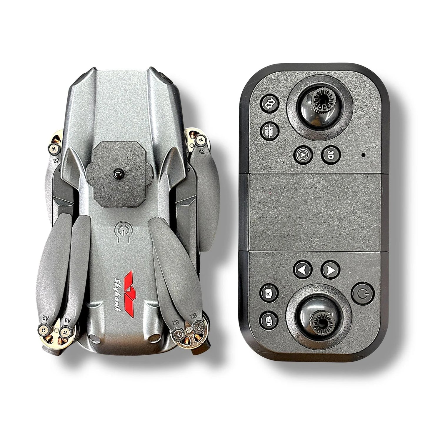 F9 Brushless Motor Drone with Dual Camera | 4-Way Obstacle Avoidance | Optical Flow Stabilization RC Drone with Pan-Tilt & Remote Control