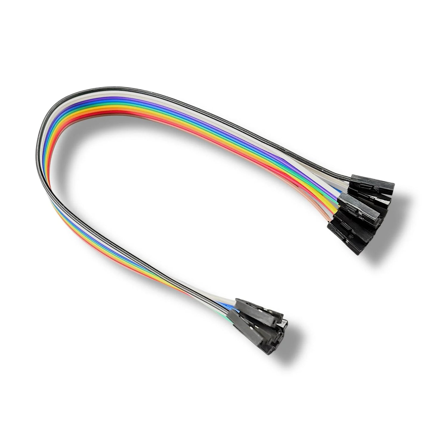 Female to Female Jumper Wire Pack of 10 | Breadboard Connecting Cables for Arduino, Raspberry Pi & DIY Electronics