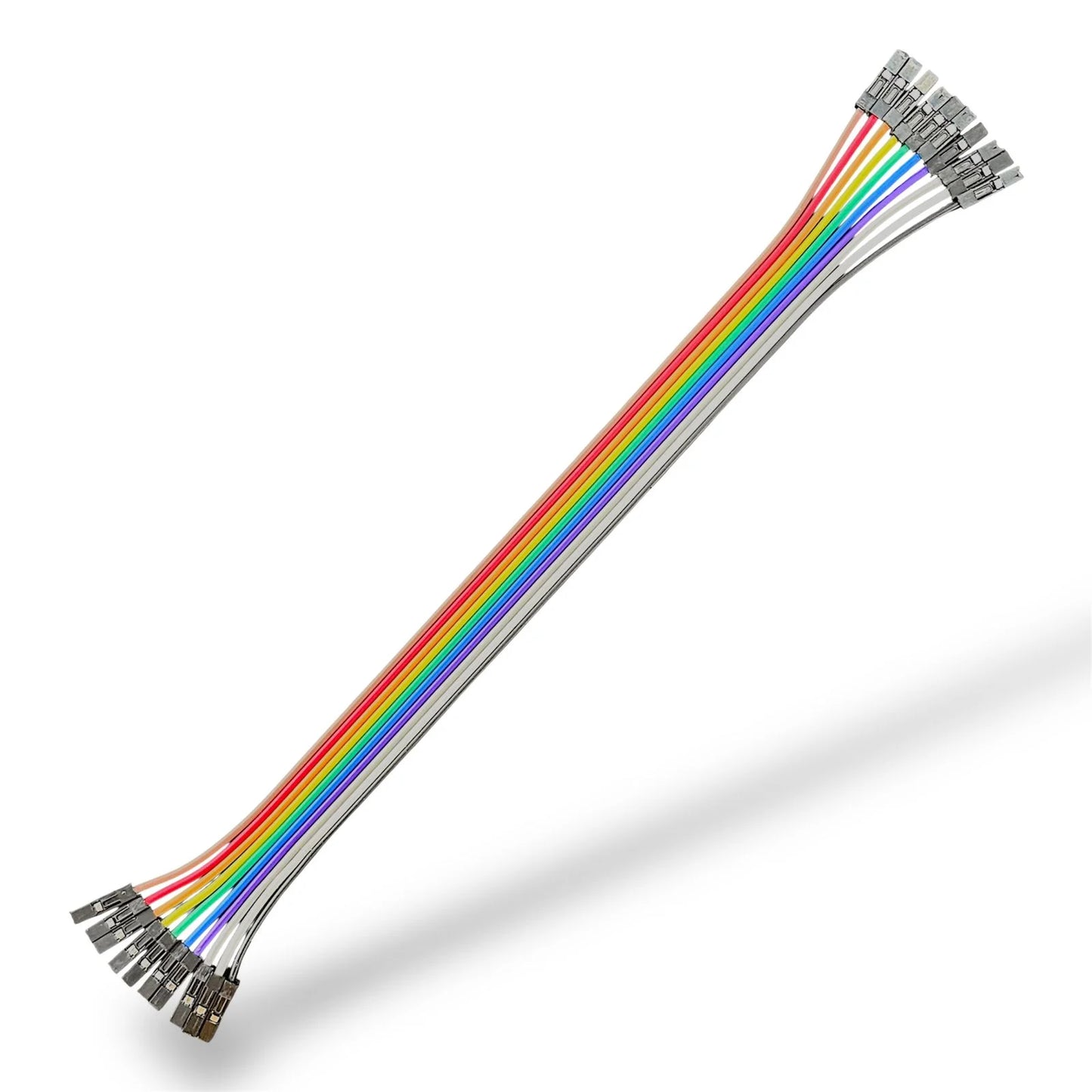 Female to Female Jumper Wire Pack of 10 | Breadboard Connecting Cables for Arduino, Raspberry Pi & DIY Electronics