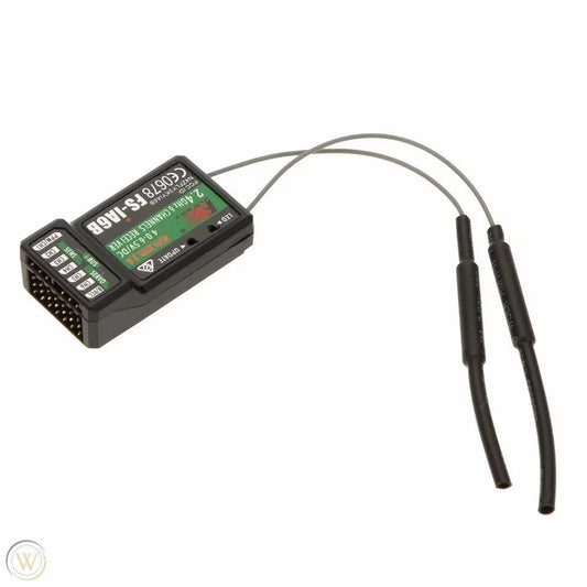 FlySky FS-i6 2.4GHz 6 Channel RC Transmitter with FS-iA6B Receiver | AFHDS 2A Radio Controller for Drones, RC Planes, Cars & Boats