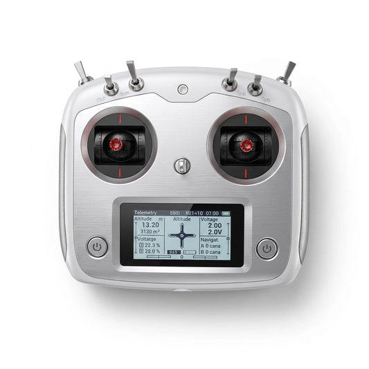 Flysky FS-i6S 2.4GHz 10 Channel AFHDS 2A RC Transmitter with FS-iA10B Receiver | Radio Controller for Drones, RC Planes & Robotics