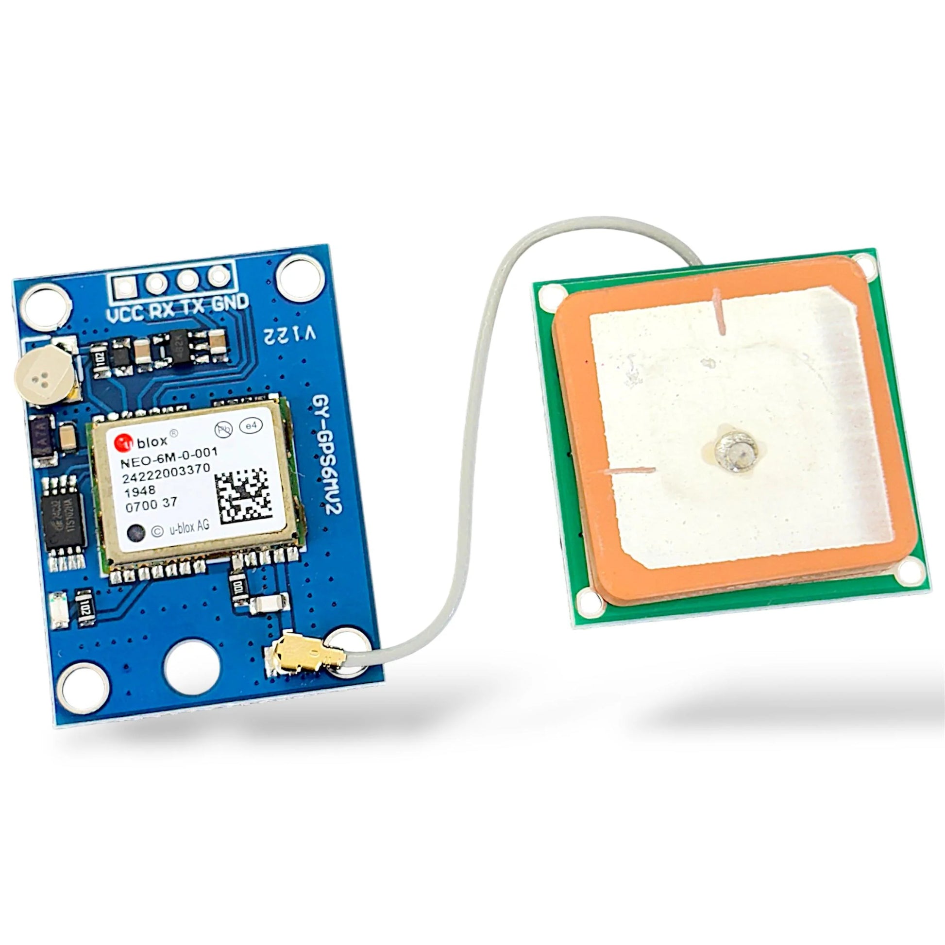 NEO-6M GPS Module with Antenna | High Accuracy GPS Receiver for Arduin ...
