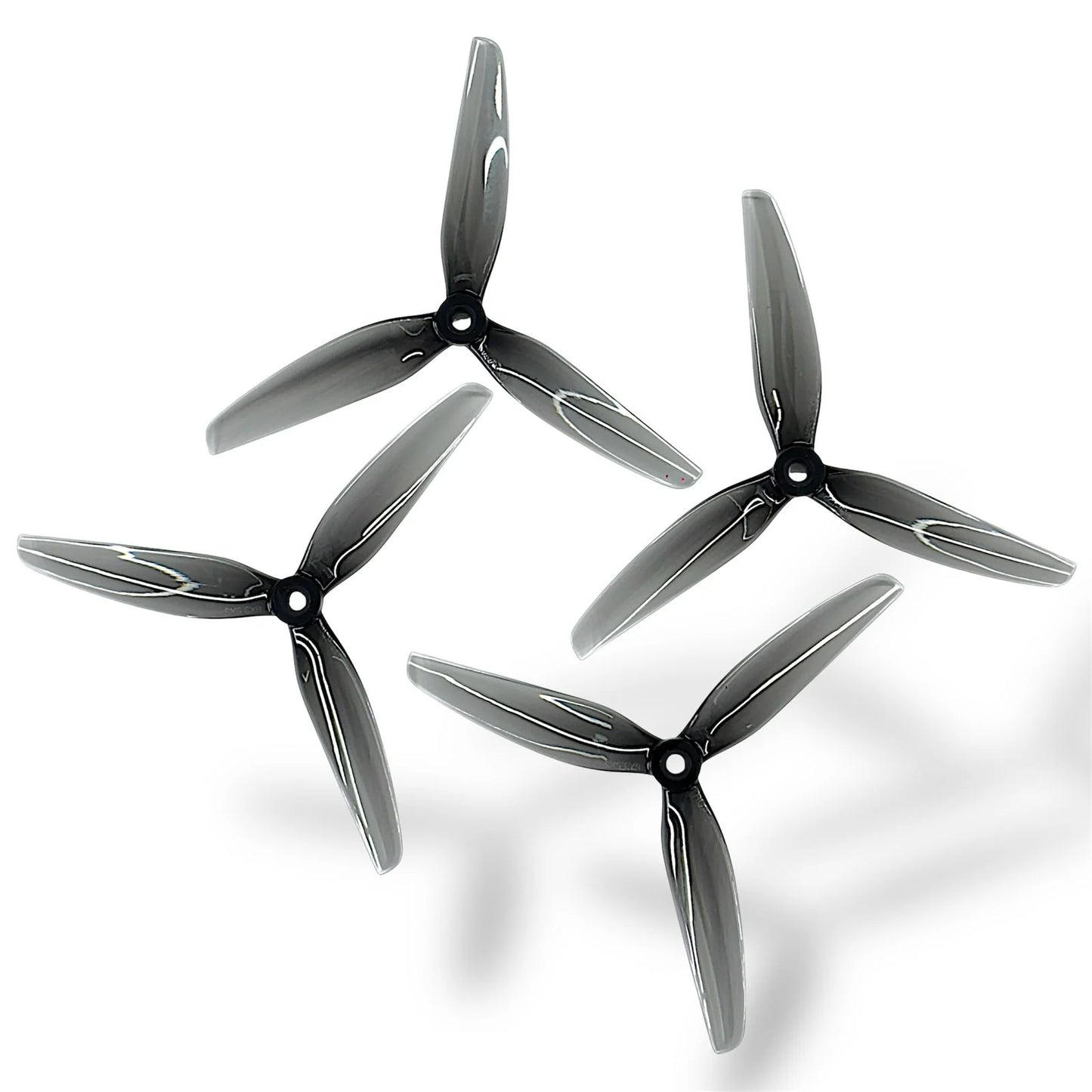 HQProp 6×3.5×3 Grey Triblade Propeller | Polycarbonate Drone Prop (2CW + 2CCW) – POPO Series