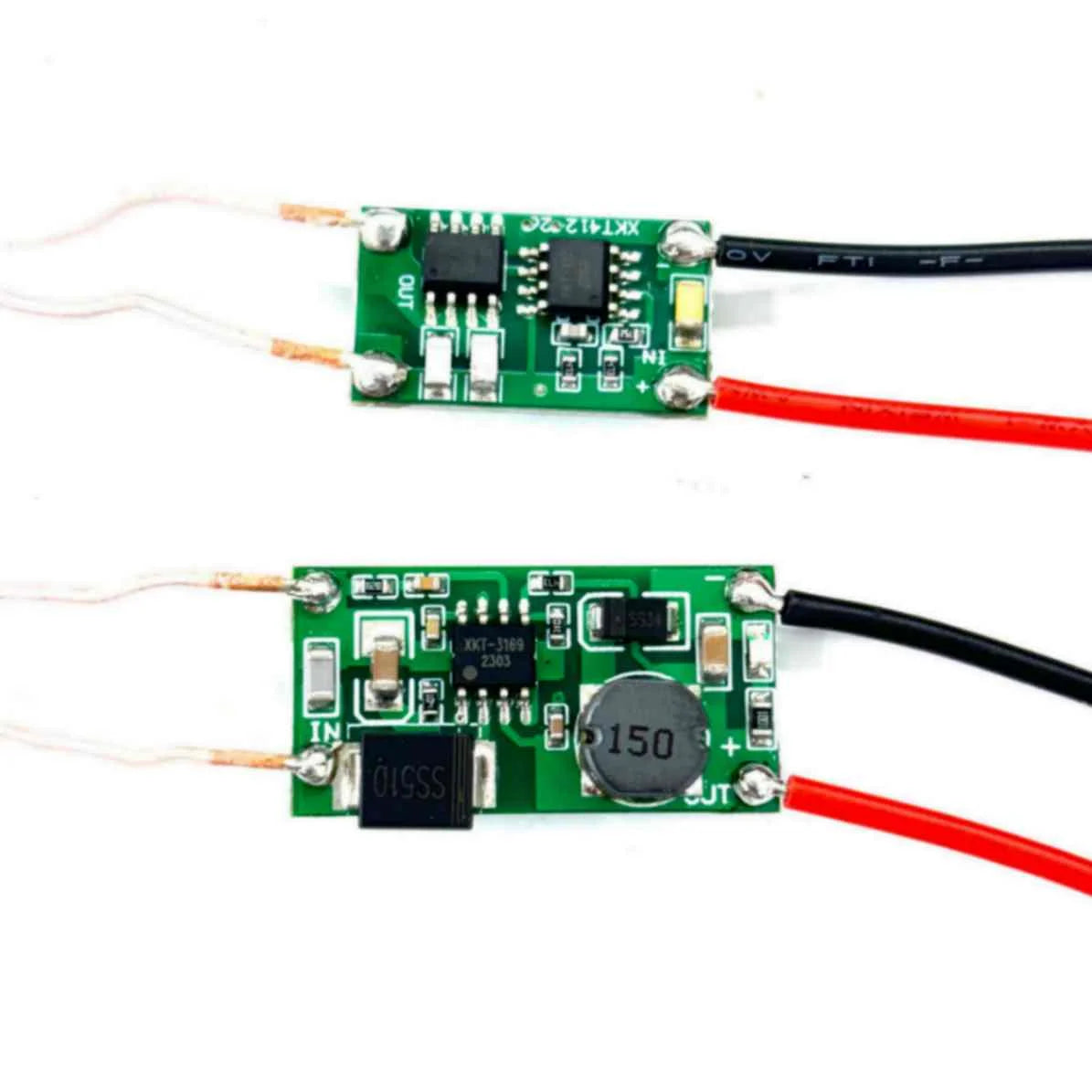 5v Charger Output Module Wireless Transmitter Receiver 5V 2A Power Supply Charging Coil Module ...