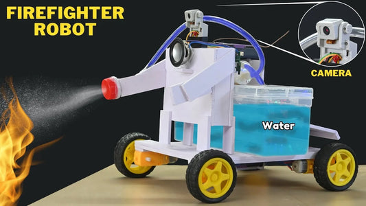 Humanoid Fire Fighter Robot - for Houses | Best Science Project Kit