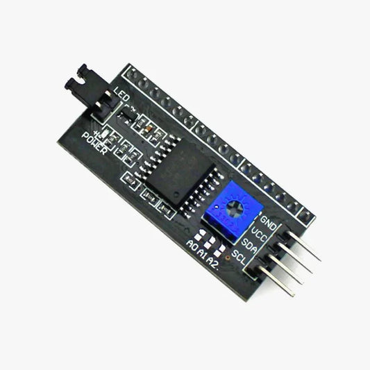 I2C MODULE FOR 16X2 Display Connector (Free 4 Jumper Wires)