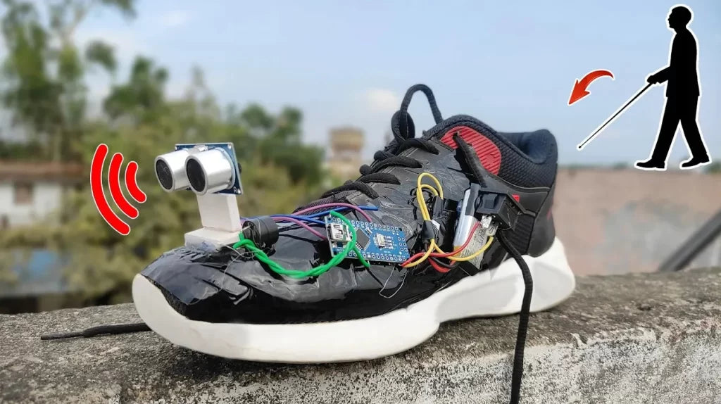 Smart Walking Shoes for Blind | Best Science Project Kit