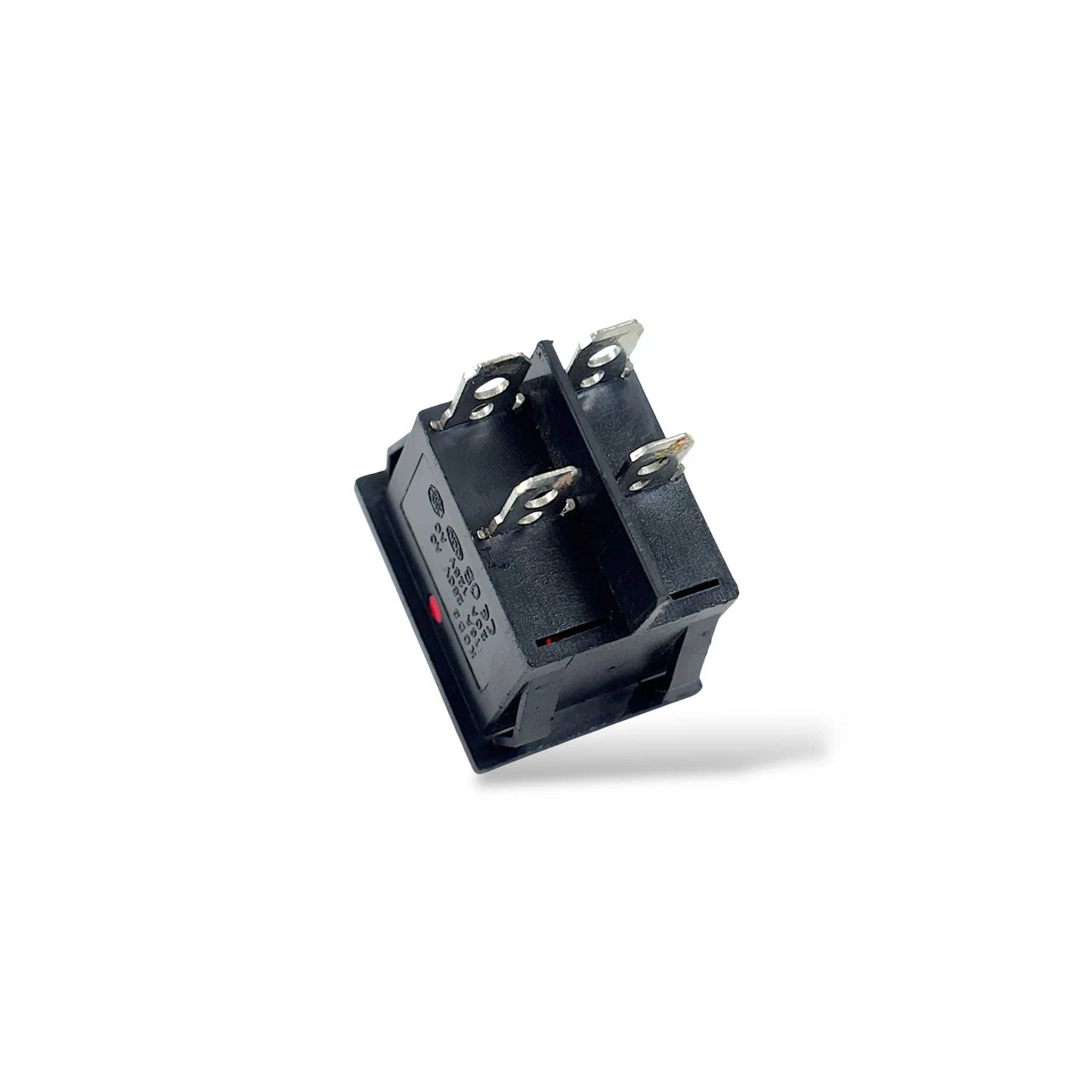 KCD3 Double Rocker Switch SPST ON-OFF | 16A 250V AC / 20A 125V AC | 4 Terminal Red & Green Switch