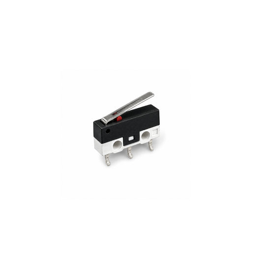 Leaf Switch Button Snap Action Micro Limit Switch 12x6x6 mm 2A 3.7V to 125V | KW11 Micro Limit Switch 3-Pin with Lever (Patti) for Arduino, Robotics & DIY Electronics