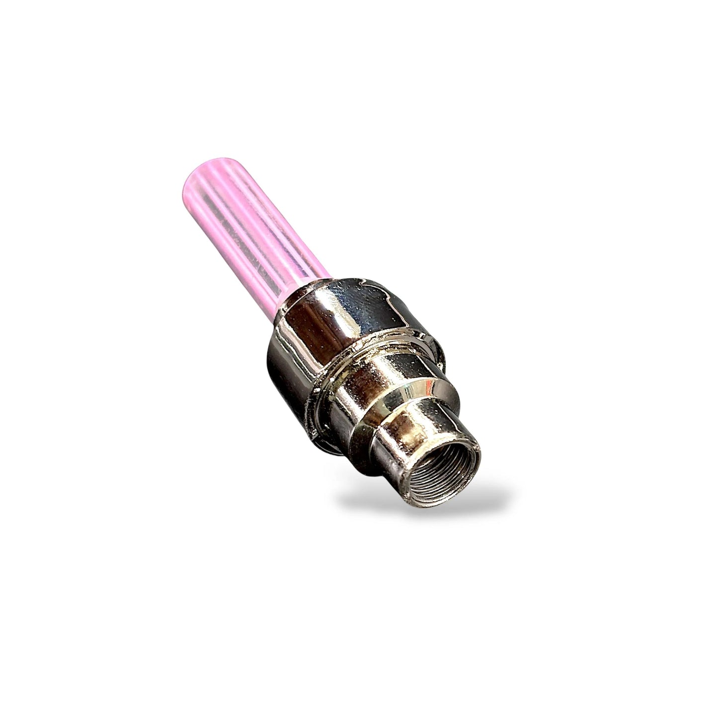 LED Wheel Tire Valve Cap Light for Bike & Car | Waterproof Neon Glow Tyre Light (2pcs)