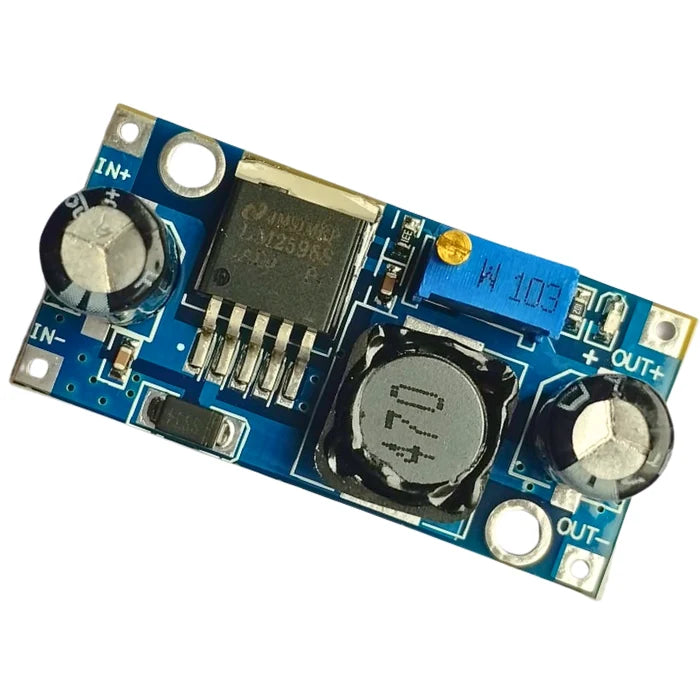 LM2596 DC-DC Buck Converter Adjustable Step Down Power Supply Module | 3A Voltage Regulator for Arduino, ESP32, Robotics & DIY Electronics
