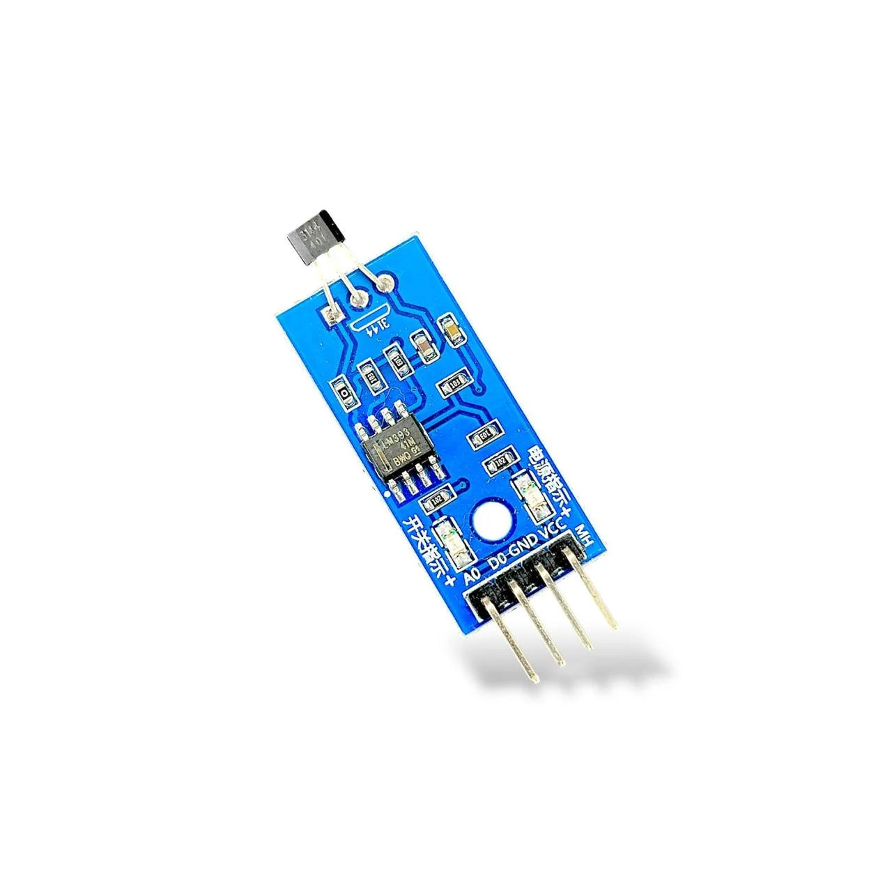LM393 Linear Hall Effect Sensor Module – Magnetic Field Detection Sens ...
