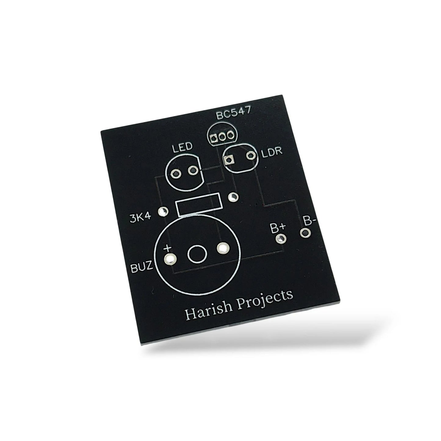 Laser Security Alarm DIY Kit with PCB Board by Harish Projects | Intruder Detection Project for Arduino, School & Electronics Learning