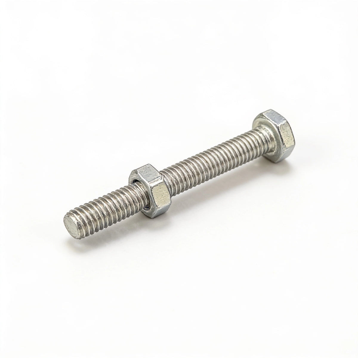 M3 30mm Hex Bolt with Nut for BO Gear Motor and DIY Projects