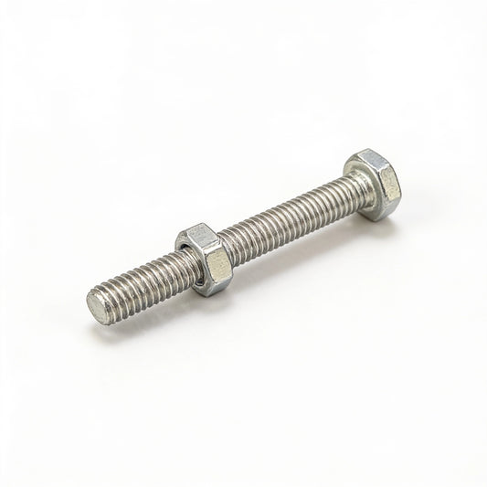M3 30mm Hex Bolt with Nut for BO Gear Motor and DIY Projects