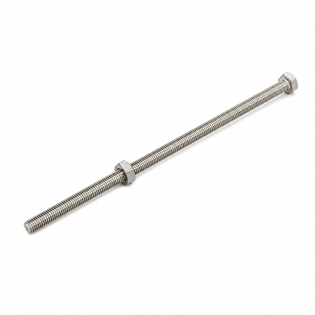 M3 75mm Hex Bolt with Nut for BO Gear Motor and DIY Projects