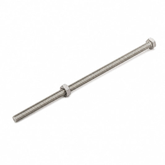 M3 75mm Hex Bolt with Nut for BO Gear Motor and DIY Projects