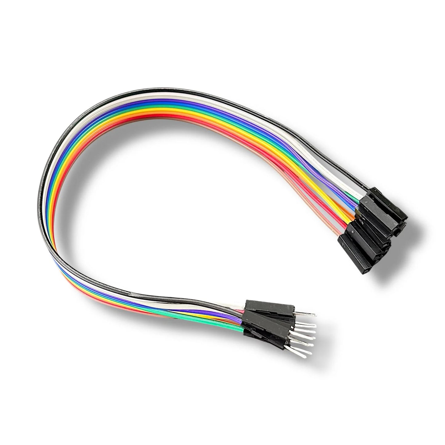 Male to Female Jumper Wire Pack of 10 | Breadboard Connecting Cables for Arduino, Raspberry Pi & DIY Electronics