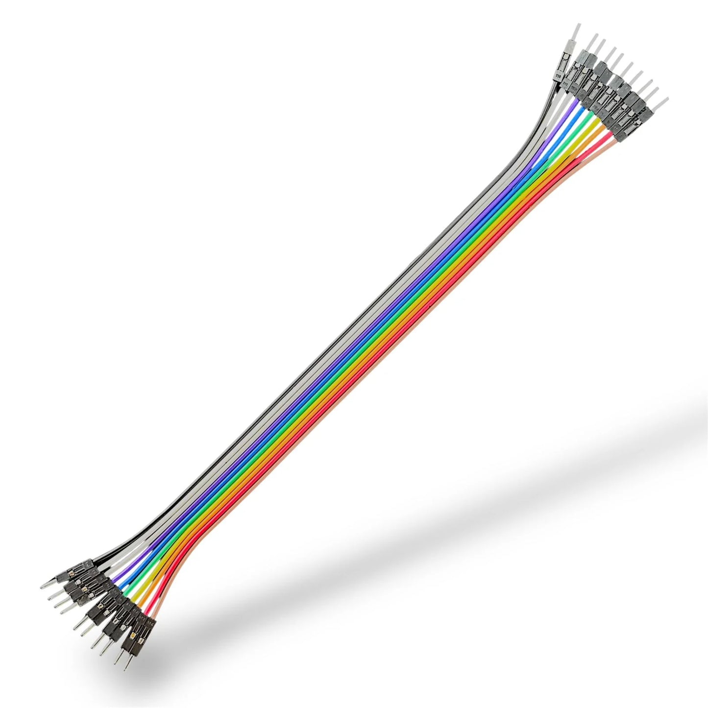 Male to Male Jumper Wire Pack of 10 | Breadboard Connecting Cables for Arduino, Raspberry Pi & DIY Electronics