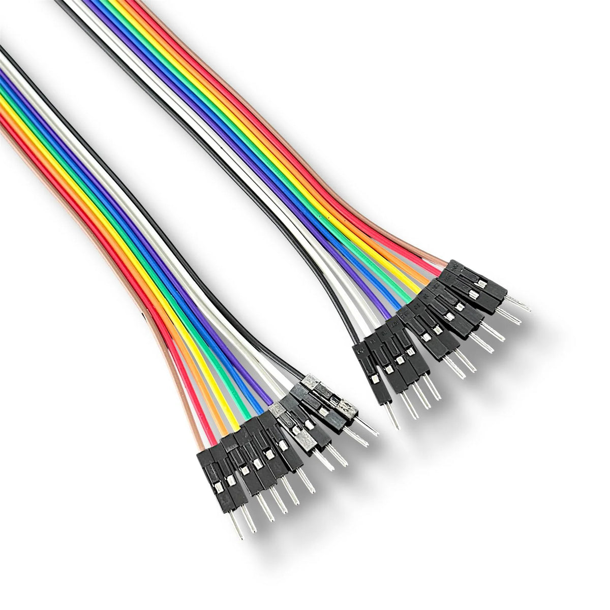 Project Jumper Male to Male Jumper Wire Pack of 10 | Breadboard Connecting Cables for ...