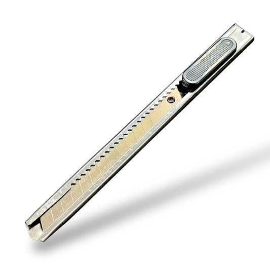 Metal 9mm Sunboard Cutter | Heavy-Duty 9mm Paper, Cardboard & Thermocol Cutting Knife | Durable Stainless Steel Utility Cutter