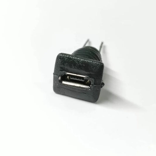 Micro USB Female Charging Socket (Buy 10 & Get 2 Push Button + 3 LED)