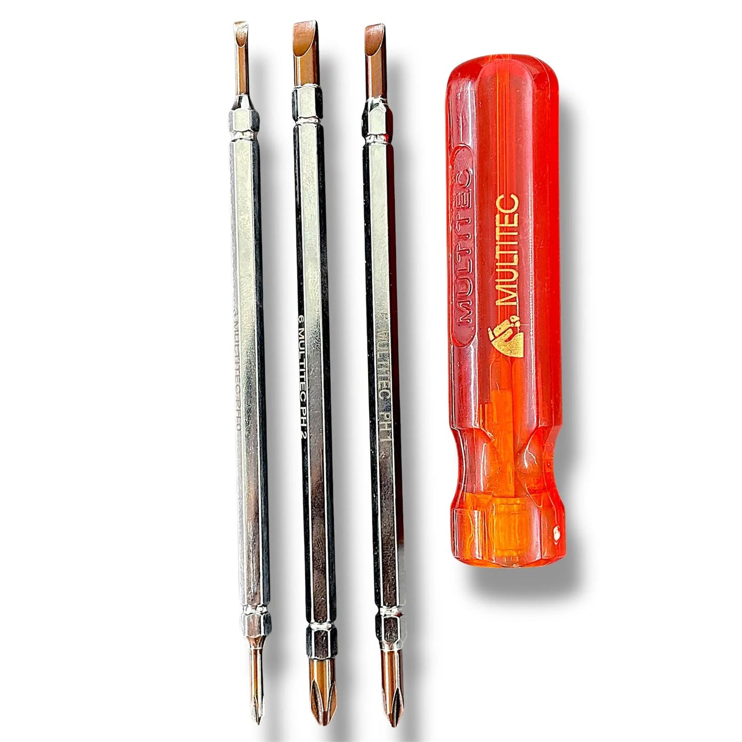 Multitec SDK-600 Screwdriver Set (Magnetic) 6 in 1 Multibit Reversible Set | Precision Multi-Bit Tool Kit for Electronics Repair, Mobile, Laptop & DIY Work