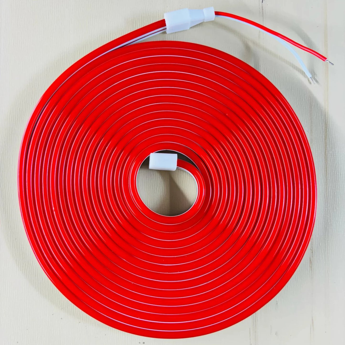 Neon Strip Light Red 5 Meter | 12V DC | Best Quality | Flexible