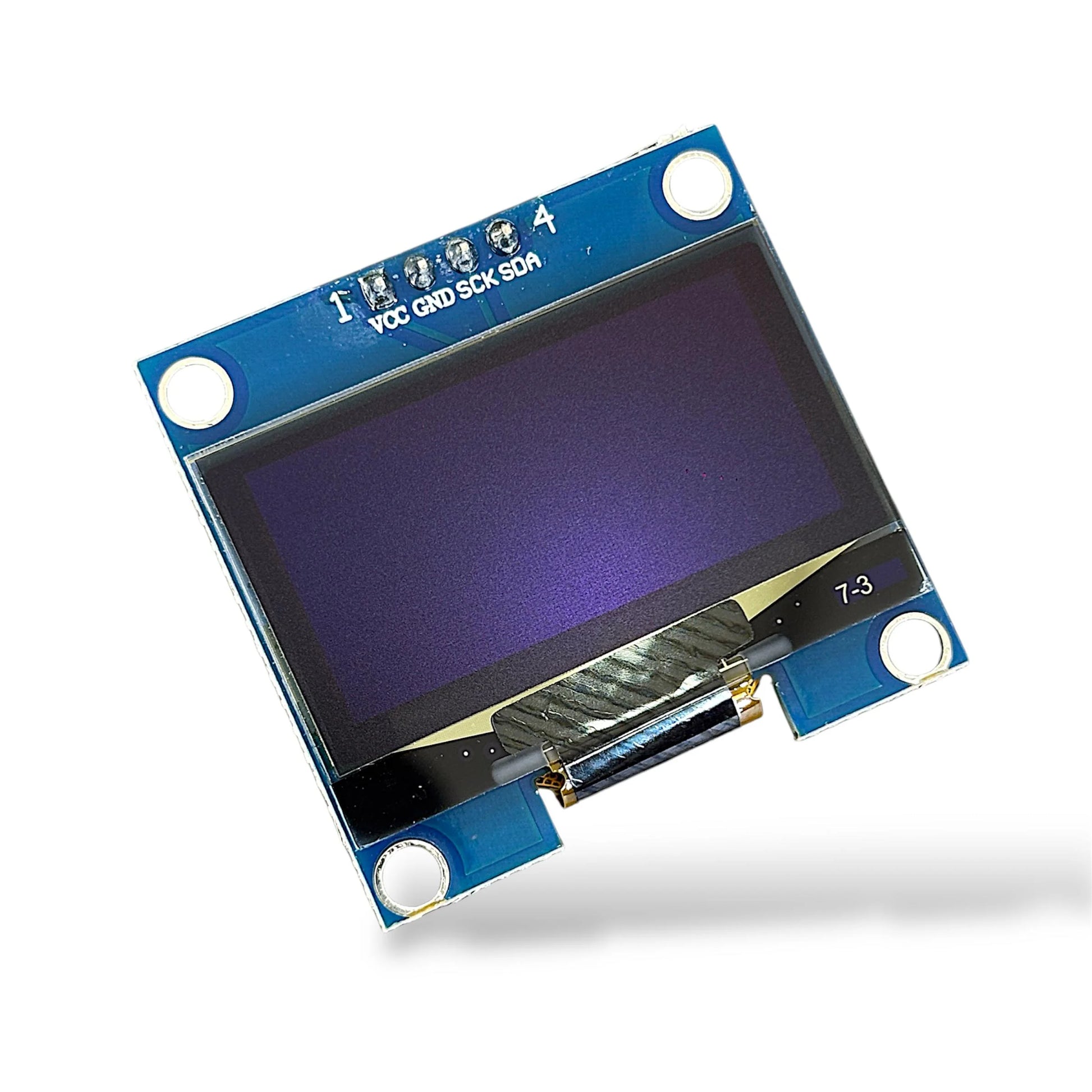 1.3 Inch OLED Display 128x64 Blue | 4 Pin I2C OLED Module for Arduino ...