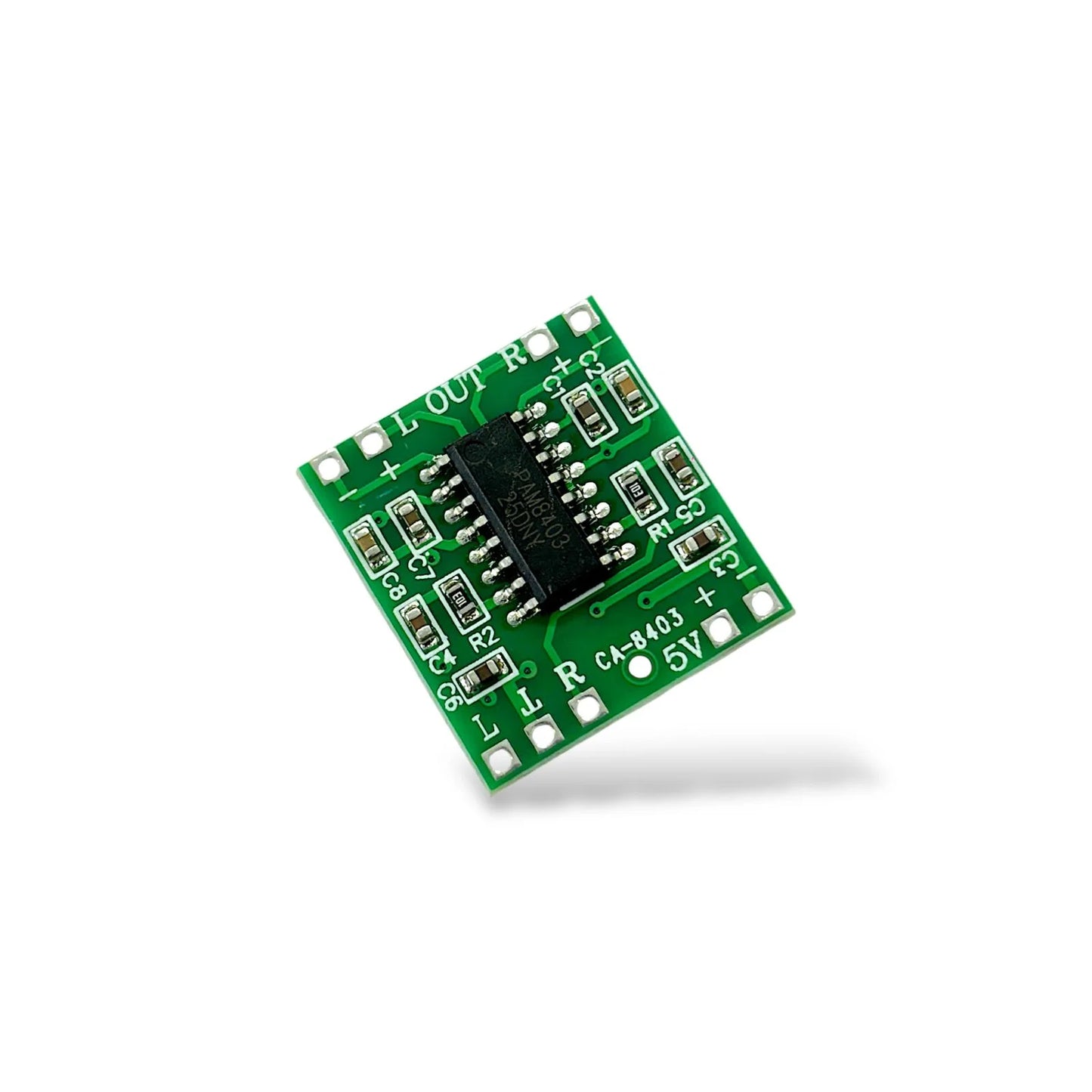 PAM8403 5V Stereo Audio Amplifier Module | Mini Class-D 3W+3W Dual Channel Amp Board for DIY Bluetooth Speaker & Arduino Projects