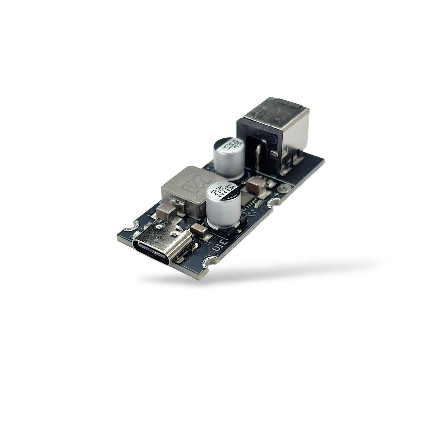 PD65W Fast Charging Adapter Module with DC5521 Output for LiFePo4 & Li-ion Battery | Type-C PD to 12V/15V/20V Power Converter Module for DIY Electronics