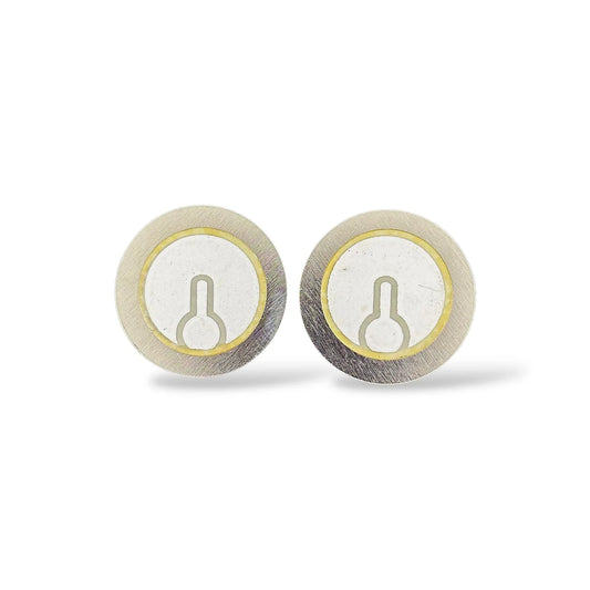 Piezoelectric Sensor Plate Pack of 2 | Piezo Vibration & Knock Sensor for Arduino, Sound Detection & DIY Electronics