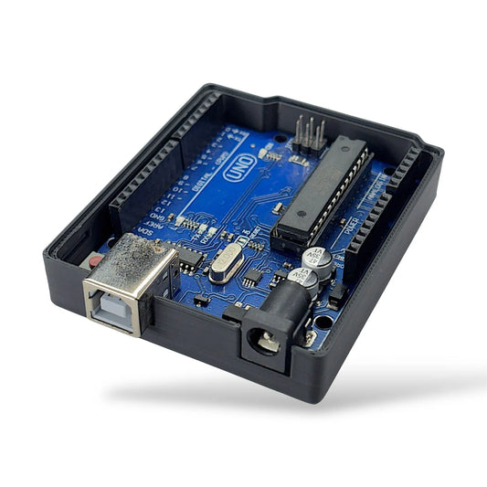 Protective Case for Arduino UNO SMD/DIP Board Standard Size (Without UNO) | Arduino UNO R3 Enclosure Case 3D Printed