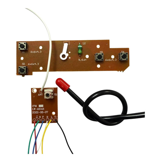 RC Receiver & Transmitter 3.7V | Wireless Remote Controller for RC Car, Boat & DIY Robotics Projects