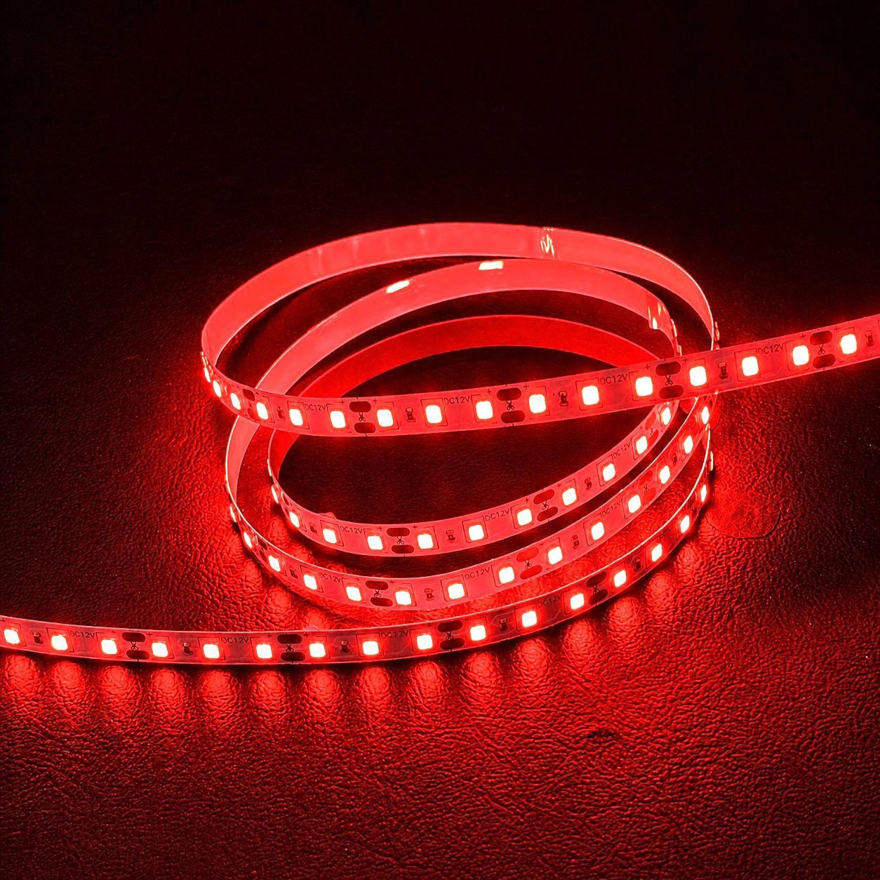 Red LED Strip Light 5 Meter Roll 12V DC 2A | 120 SMD LEDs Flexible Cuttable LED Chain Light for Home Decoration & DIY Projects (Copy)