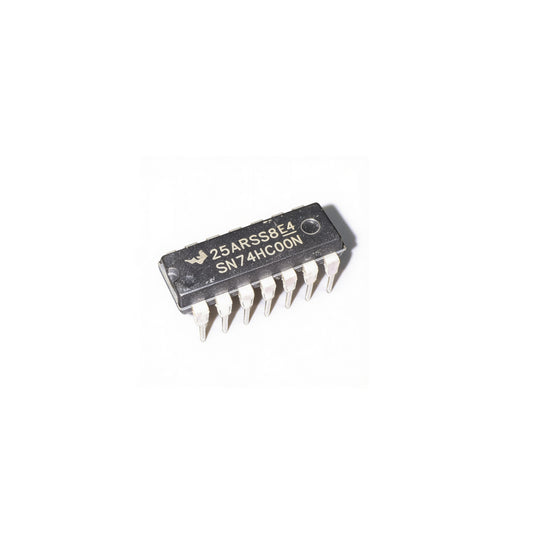 SN74HC00N IC 7400 Quad 2-Input NAND Gate | 74HC00 Digital Logic IC DIP-14 for Arduino, Electronics & DIY Projects