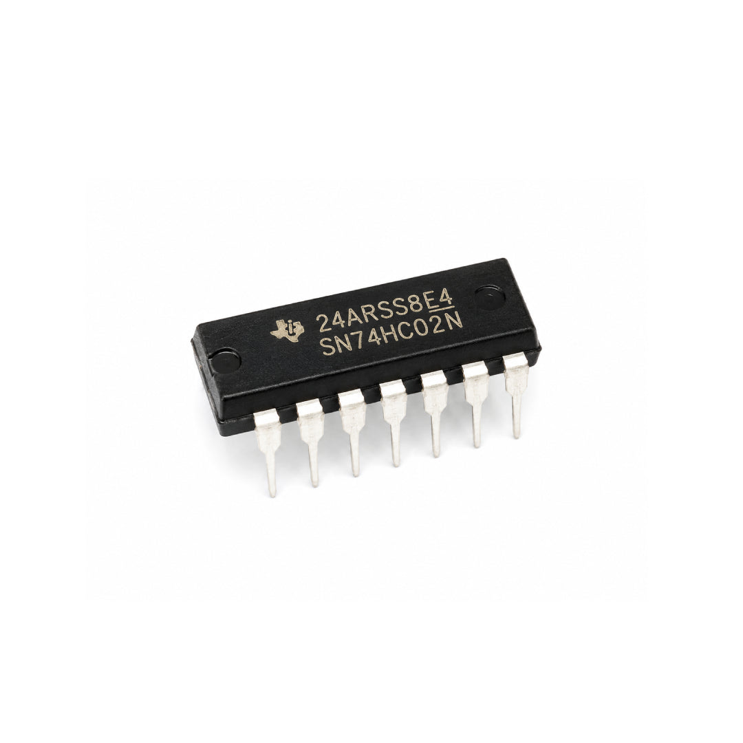 SN74HC02N IC 7402 Quad 2-Input NOR Gate | 74HC02 CMOS Digital Logic IC DIP-14 for Arduino & DIY Electronics