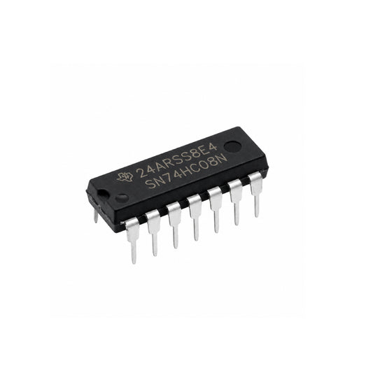 SN74HC08N IC 7408 Quad 2-Input AND Gate | 74HC08 Digital Logic IC DIP-14 for Arduino, Electronics & DIY Projects