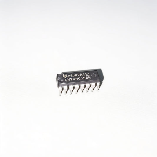 SN74HC595N IC 74595 8-Bit Shift Register | Serial-In Parallel-Out SIPO Logic IC with Output Latch DIP-16