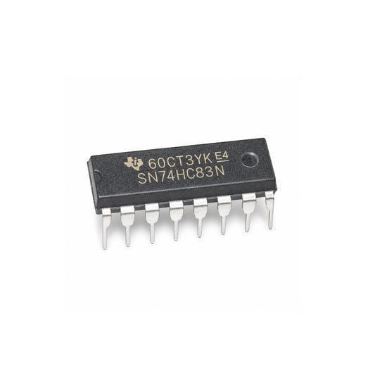 SN74HC83N IC 7483 4-Bit Binary Full Adder | 74HC83 Digital Logic Arithmetic IC DIP-16 for Electronics & DIY Projects