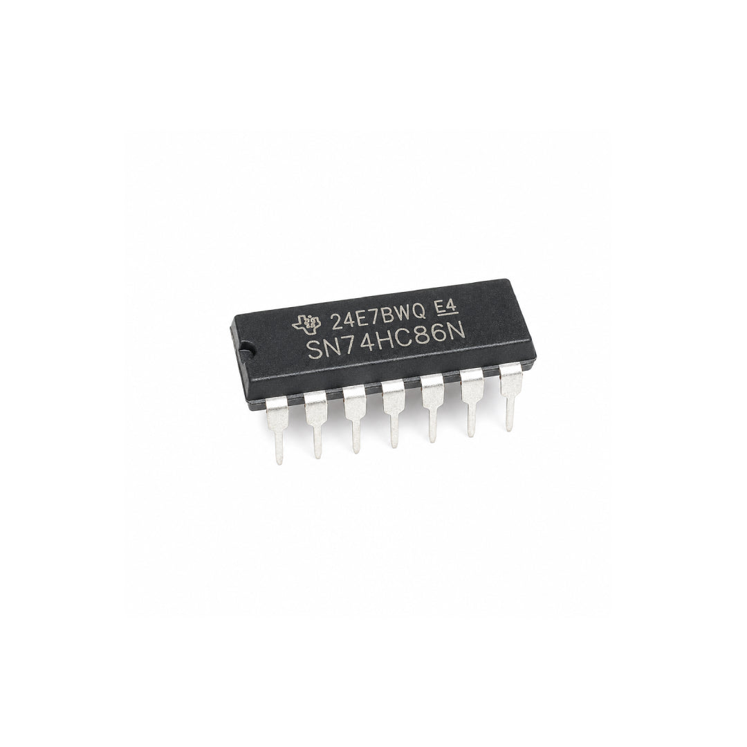 SN74HC86N IC 7486 Quad 2-Input XOR Gate | 74HC86 Digital Logic IC DIP-14 for Arduino, Electronics & DIY Projects