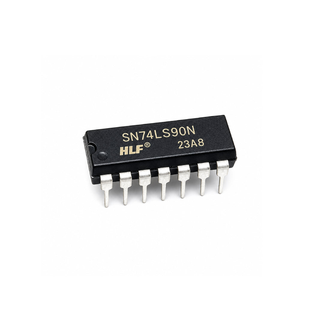 SN74LS90N IC 7490 Decade Counter | 4-Bit Binary Counter & Frequency Divider Logic IC DIP-14 for Digital Electronics