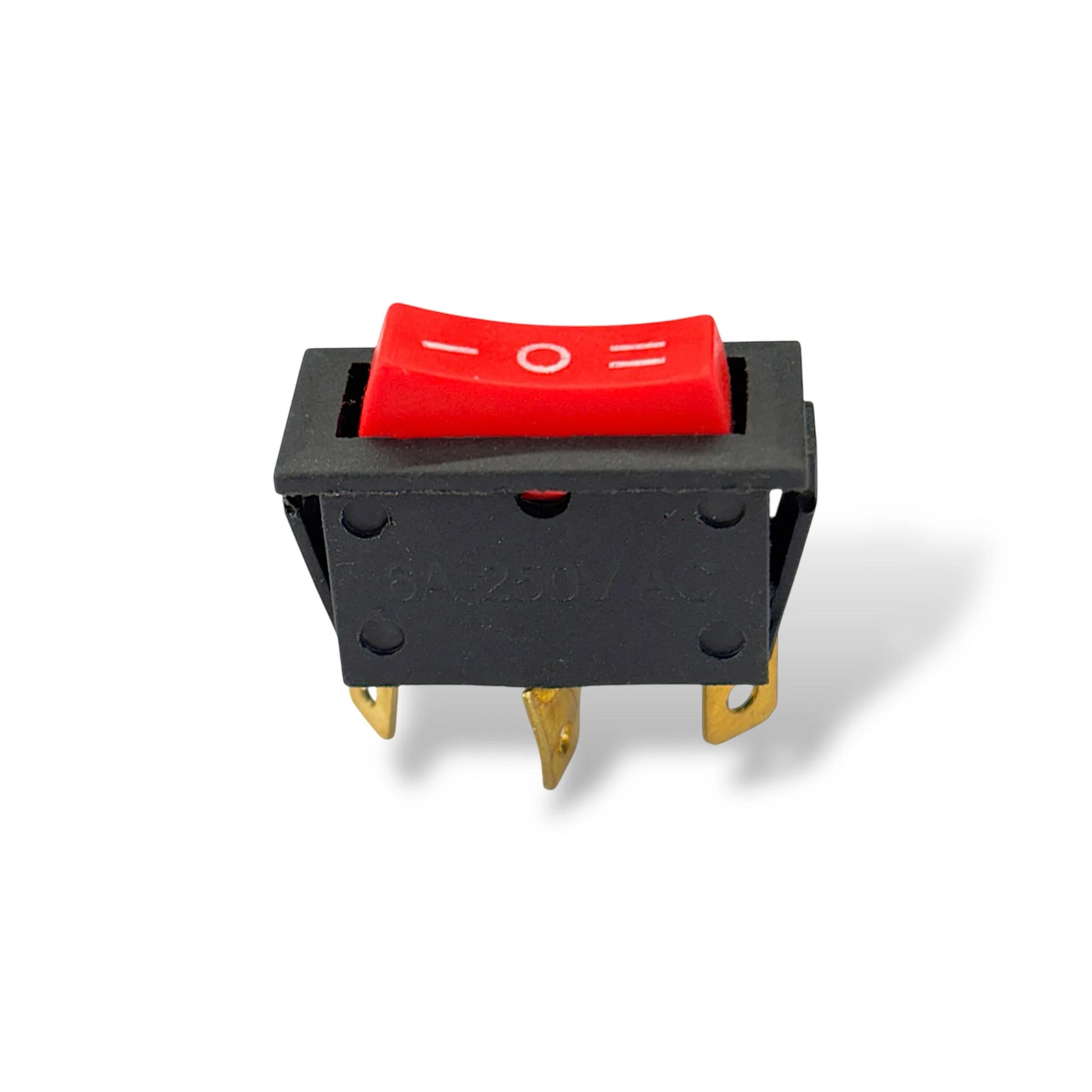 SPDT Switch Button 6A Center Off | ON-OFF-ON Switch 12V DC to 250V AC ...