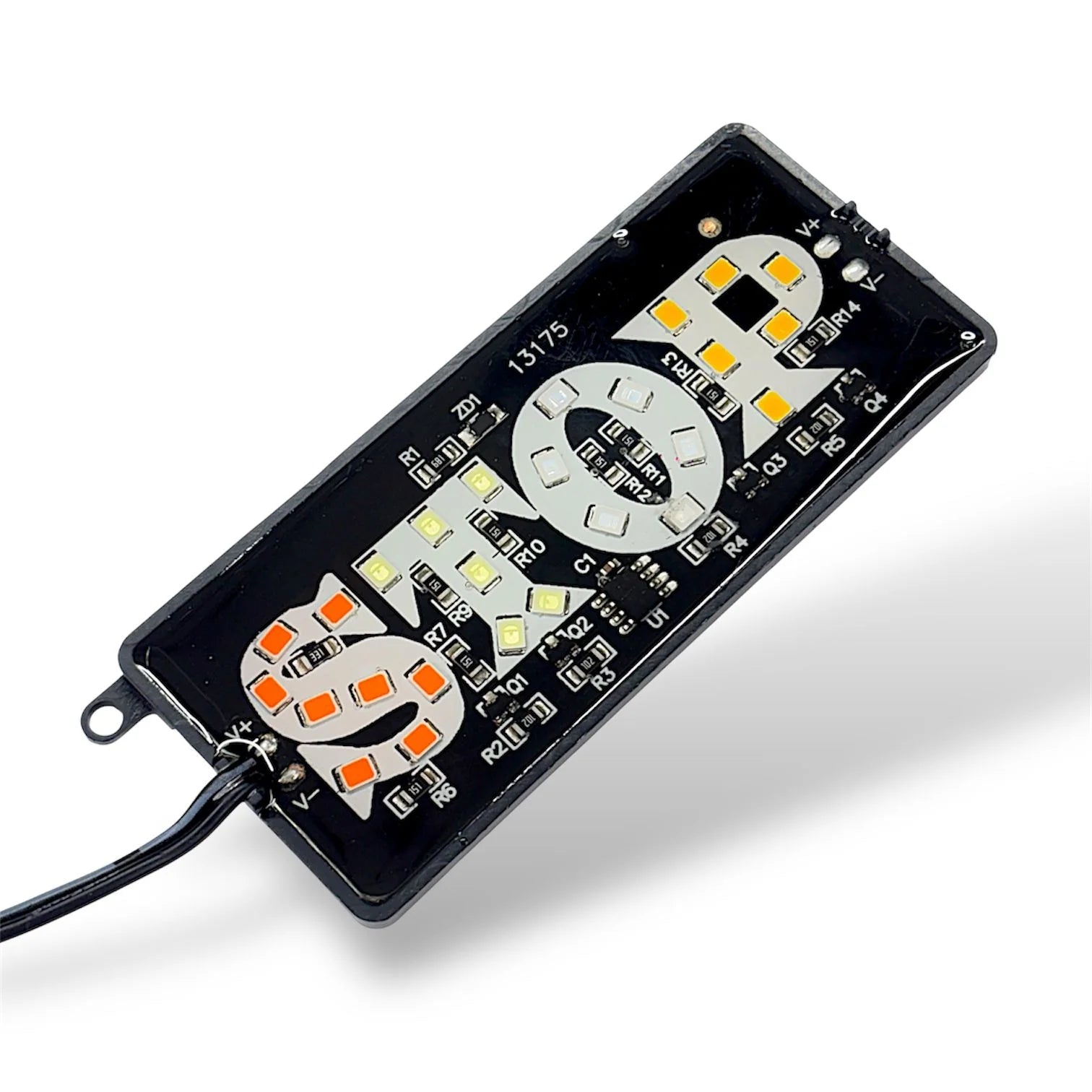 STOP Light 12V DC | Multicolor LED Signal Indicator for Bikes, Cars, D ...