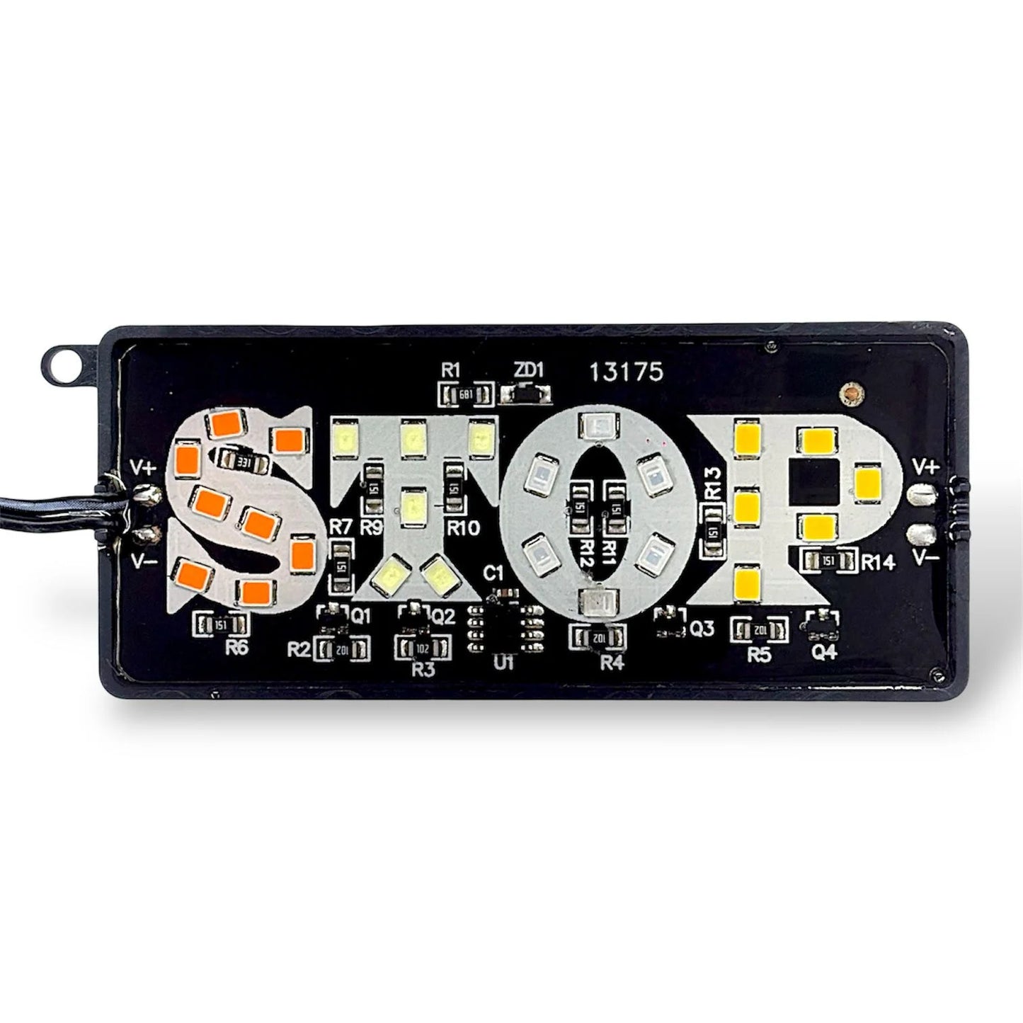 STOP Light 12V DC | Multicolor LED Signal Indicator for Bikes, Cars, DIY Projects & Robotics